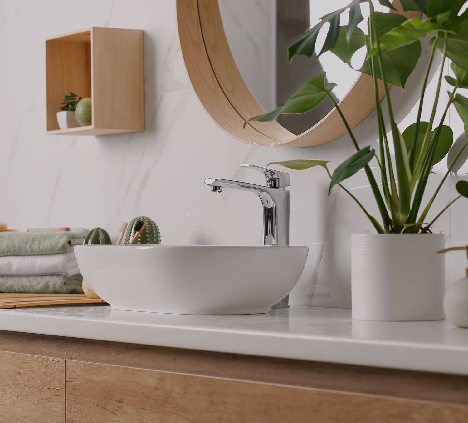 Completed bathroom interior by RB Thomas