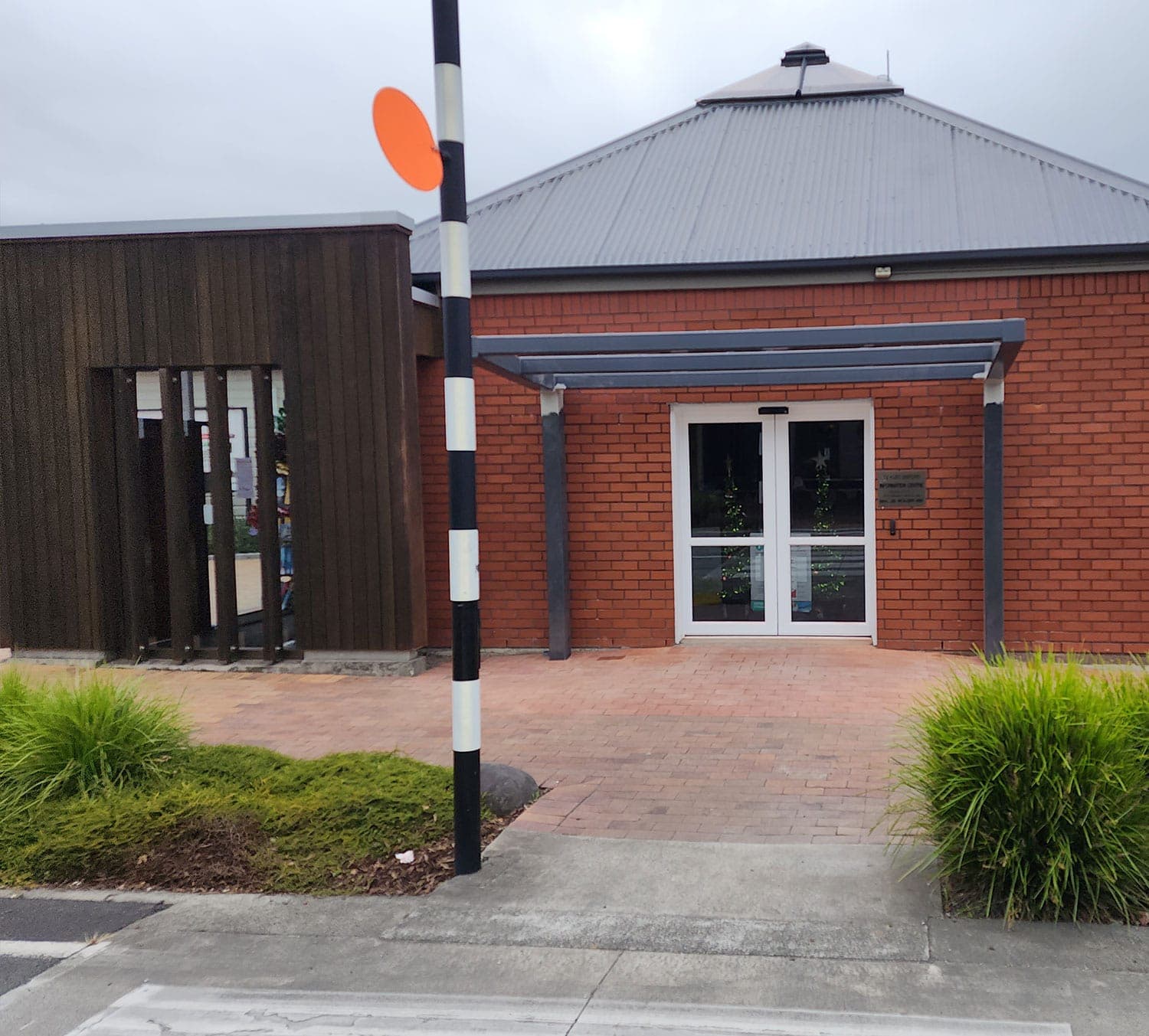Commercial building entrance built by RB Thomas