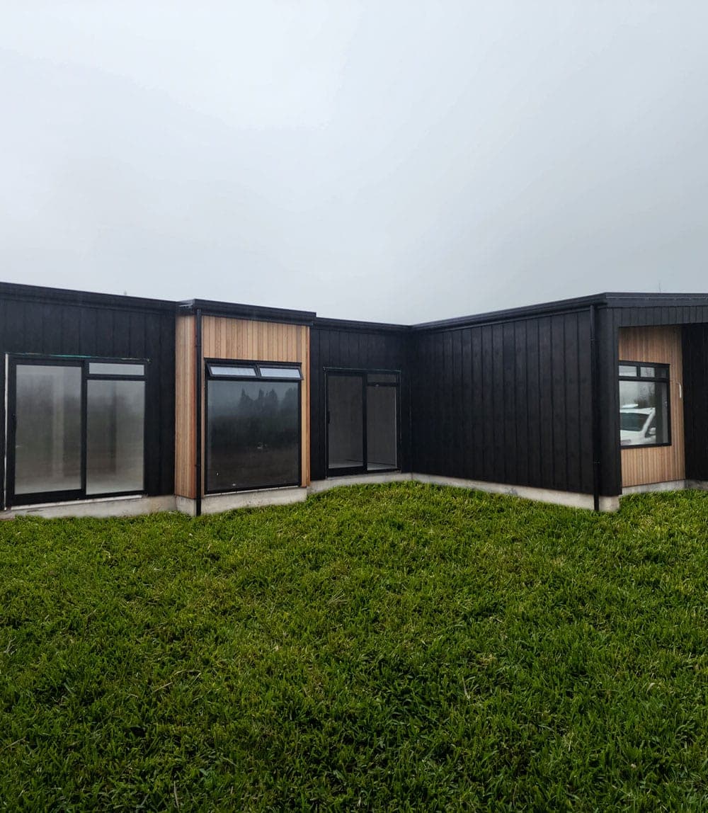 Modern new home built by RB Thomas in the Waikato