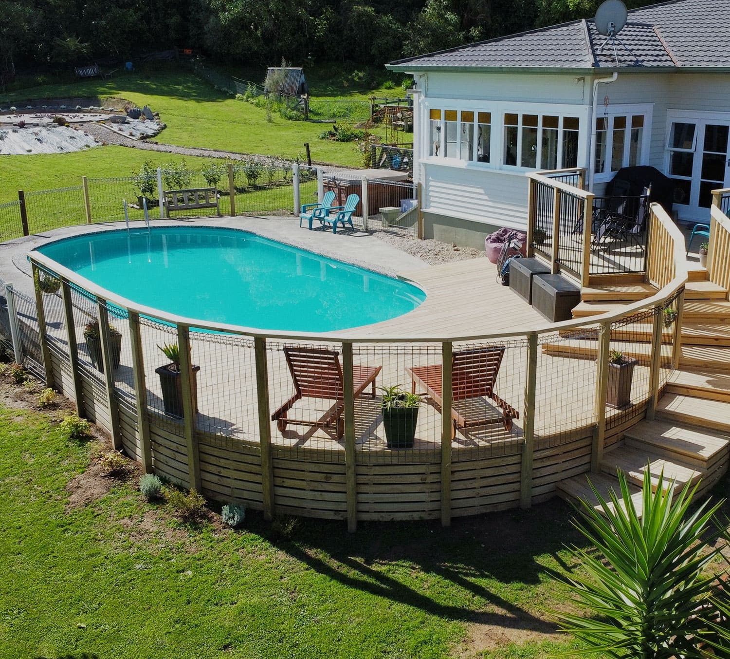 Covered outdoor area by RB Thomas